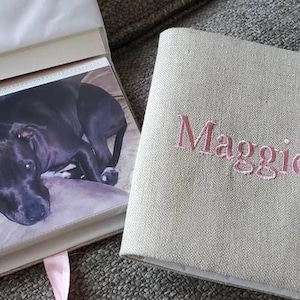 custom pet photo album
