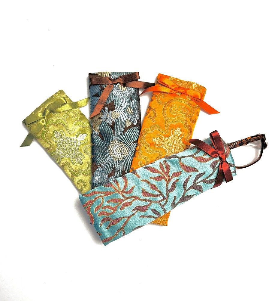 Reading Eyeglass Case, Soft Eyeglass Case, Brocade Eyeglass Case ...