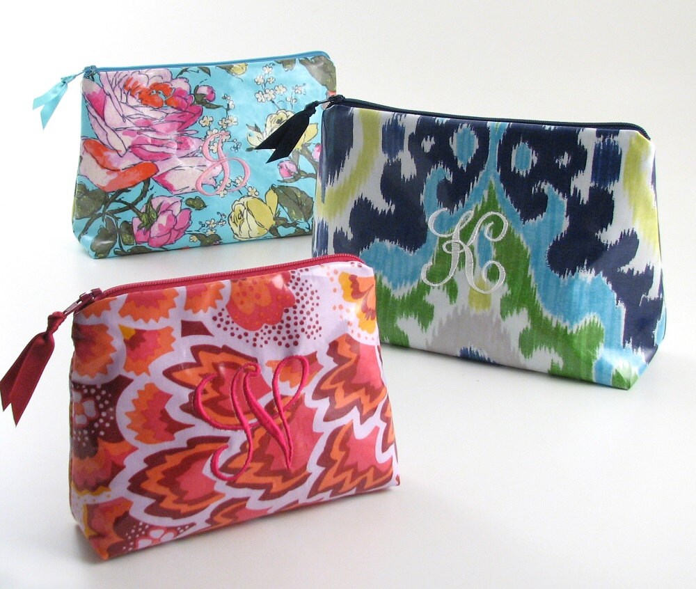 Oilcloth Makeup Bag Etsy