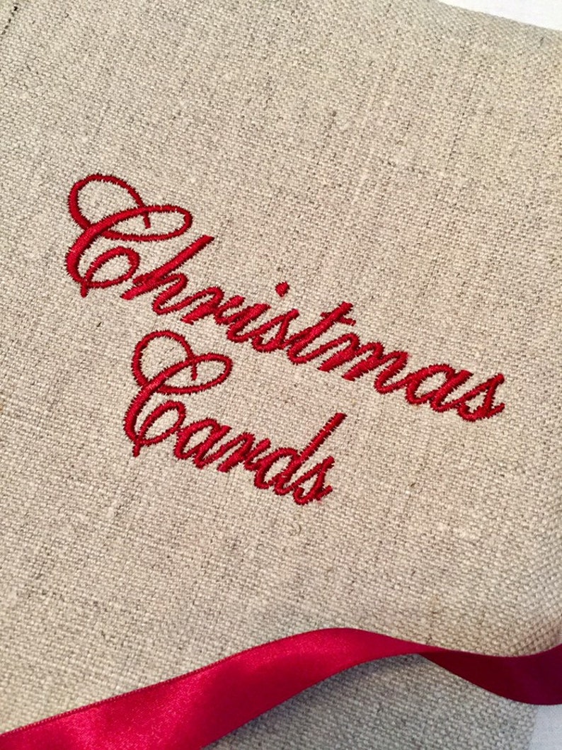 Christmas 5x7 Album for Photos Personalized Photo Album 5x7 Etsy