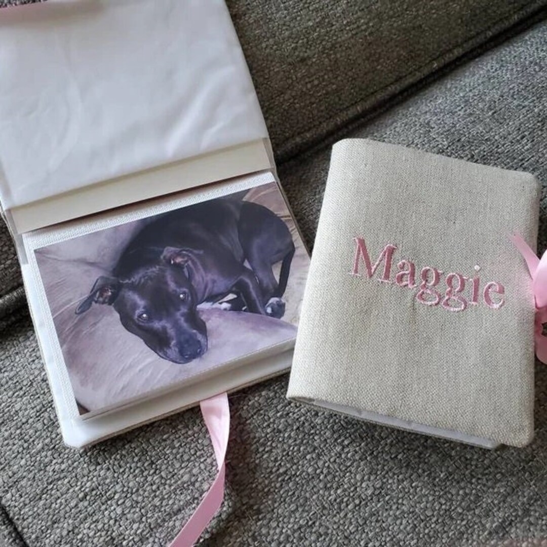 Custom Photo Album for Pets, Dog Photo Album, Pet Custom Photo Book, Cat Photo Album, Dog