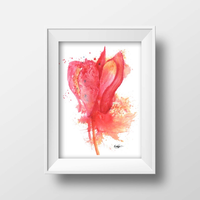 Printable Floral Prints Floral Art Set Gift, Birthday Digital File ...