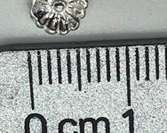 Medium Flower, 10 Sterling Silver Small Castings for Silversmithing projects, will make your designs unique, profitable and easy to sell.