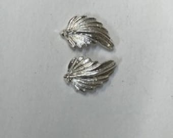 Medium Leaf, 10 SS Small Castings for Silversmithing Projects, will make your designs unique, very profitable and eassy to sell.