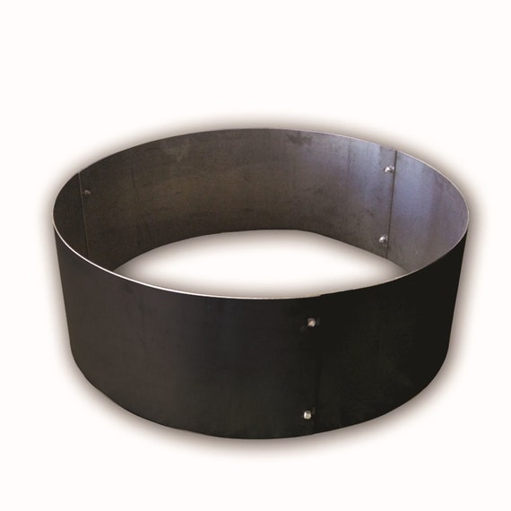 METAL FIRE PIT Round Ring or Fire Pit Liner-insert 14 - Etsy UK