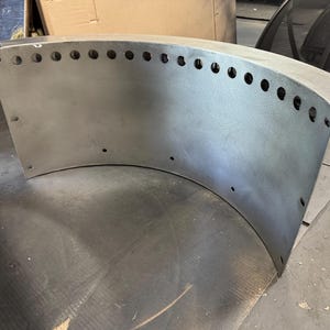 Smokeless Fire Pit Ring, 304 Stainless Steel, 3" Top Lip image 17