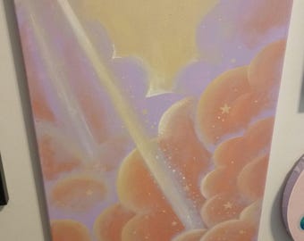 acrylic painting "Ethereal"