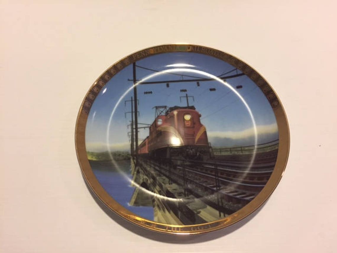 Pennsylvania Railroad Collector Plate The GG1 Etsy