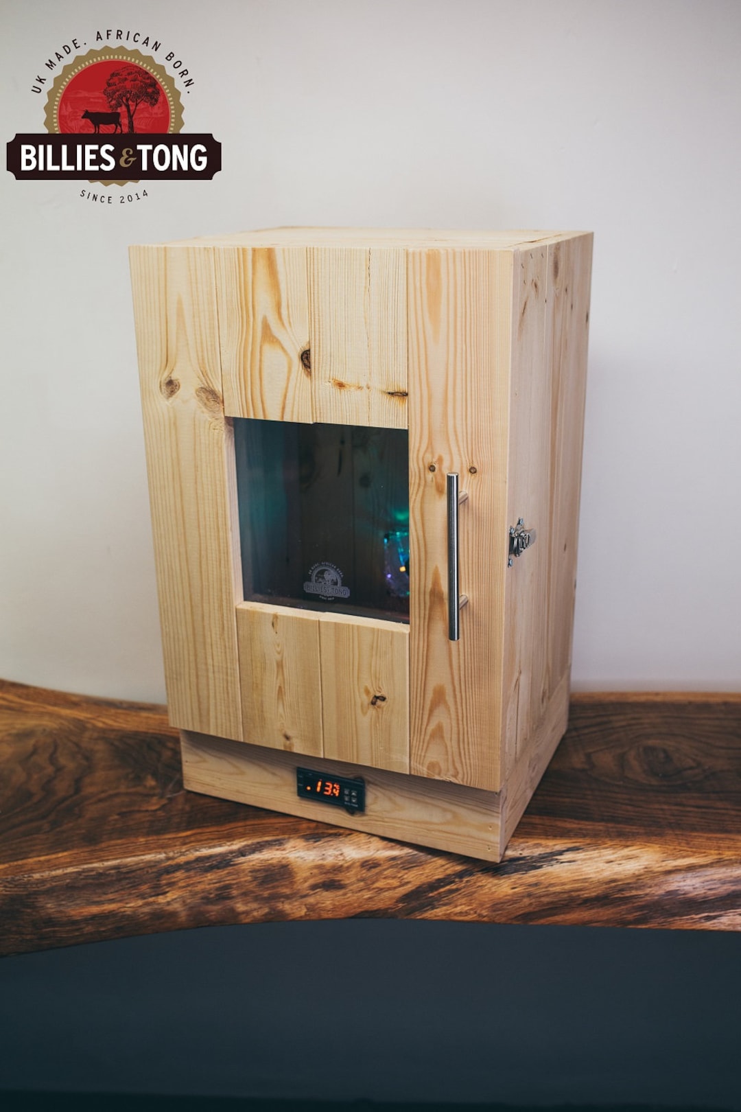 5kg Biltong Box Dehydrator Maker With Perspex Window, LED & Digital