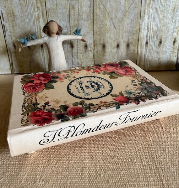 Shabby Chic Book Riser: French Country Cottage Decor