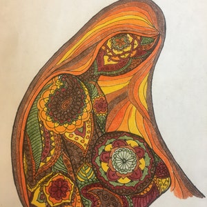 Breastfeeding Coloring Page DIGITAL DOWNLOAD Birth Art - Etsy
