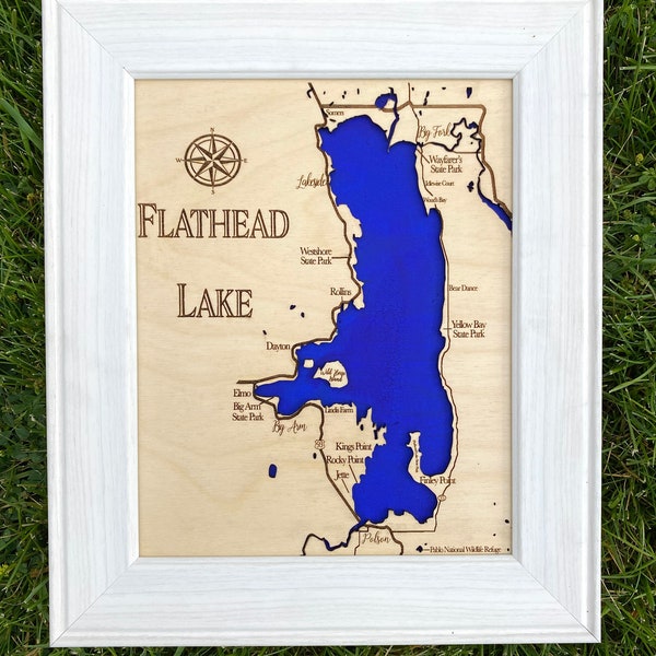 Flathead Lake Art Etsy