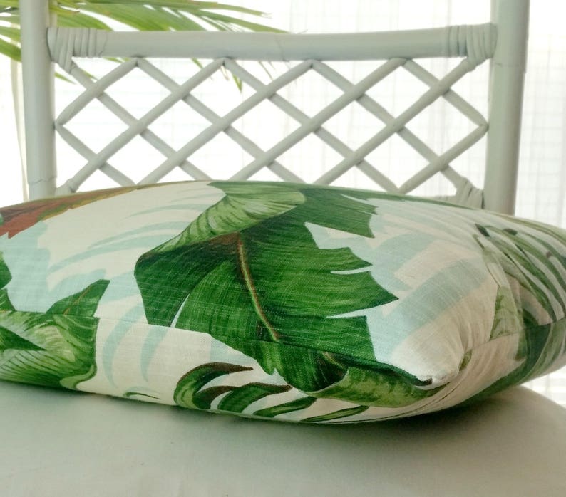 Tommy Bahama Palm Banana Leaf Pillow Cover tropical Etsy