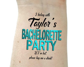Bachelorette tattoo, Bachelorette party, party tattoo, party tattoos, hen party, bride tattoo, temporary tattoo, Bachelorette tattoos