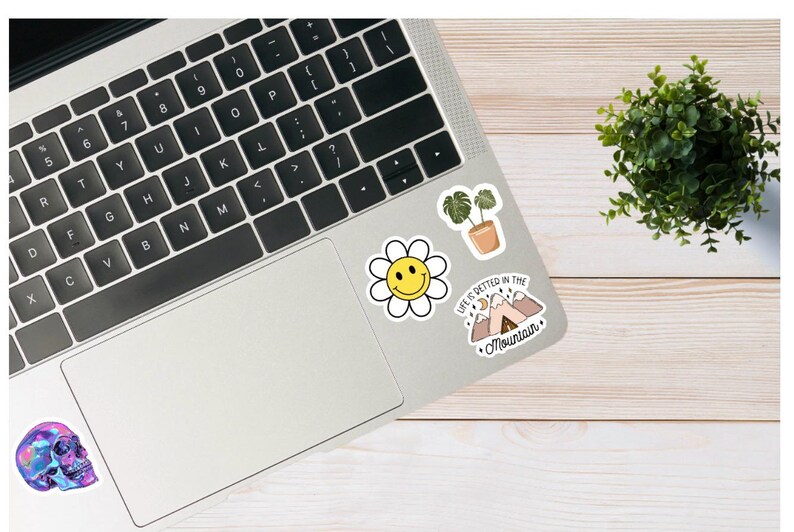 Crochet Dracula Halloween Sticker, Kindle Sticker, Window Sticker