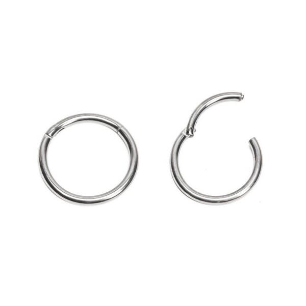 16g Titanium hinged segment ring. multiple diameter options