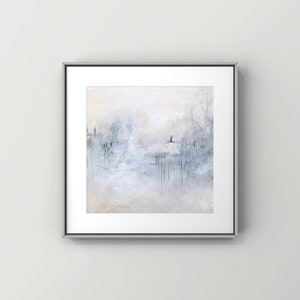 CONNECT Beige, Industrial, Wires, Trees, Landscape, Cream, White, Grey, Pencil, Abstract, Modern, Contemporary image 7