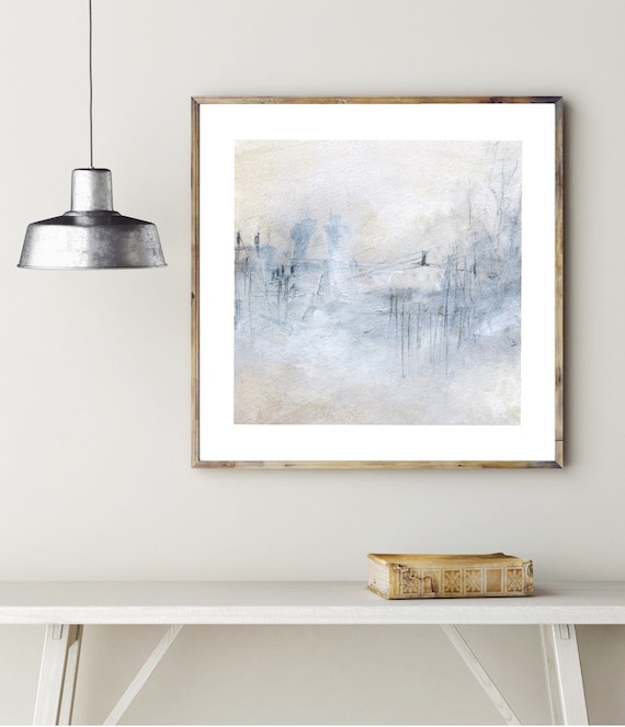 CONNECT - Beige, Industrial, Wires, Trees, Landscape, Cream, White, Grey, Pencil, Abstract, Modern, Contemporary