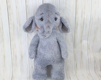 Crochet Elephant Pattern: Amigurumi Toy (PDF Pattern)