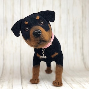 Rottweiler Doll Etsy