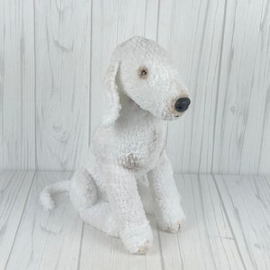 Bedlington Terrier Crochet Pattern: Amigurumi Puppy (PDF Pattern)
