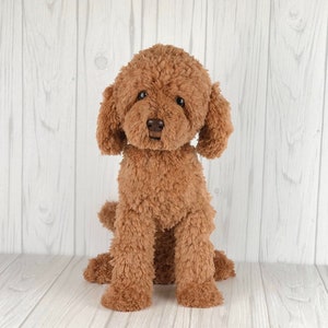 Red Poodle Crochet Pattern, Dog Crochet Pattern, Dog Pattern, Dog Crochet, Poodle Dog Crochet, Puppy Pattern, Crochet Pattern, amigurumi