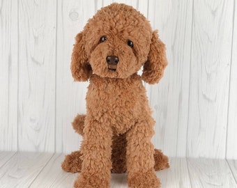 Red Poodle Crochet Pattern, Dog Crochet Pattern, Dog Pattern, Dog Crochet, Poodle Dog Crochet, Puppy Pattern, Crochet Pattern, amigurumi