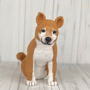 Shiba Inu Crochet Pattern, Crochet Puppy, Dog Crochet Pattern, Dog Pattern, Shiba Inu Dog Crochet, Puppy Crochet, Crochet Pattern