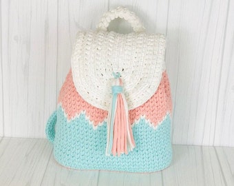 crochet backpack