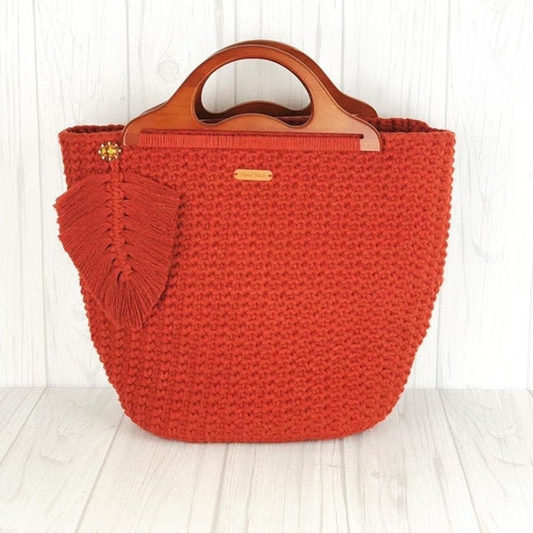 Tote crochet pattern, purse crochet pattern, handbag crochet pattern, bag crochet pattern