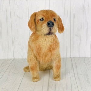 Golden Retriever Crochet Pattern: Amigurumi Puppy Dog (PDF Pattern)