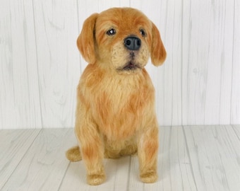 Wzór szydełkowy Golden Retriever, szczeniak szydełkowy, wzór szydełkowy psa, pies Golden Retriever, wzór szczeniaka, wzór szydełkowy, pies amigurumi