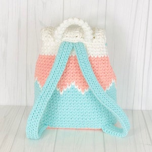 Backpack crochet pattern PDF. English USA image 3