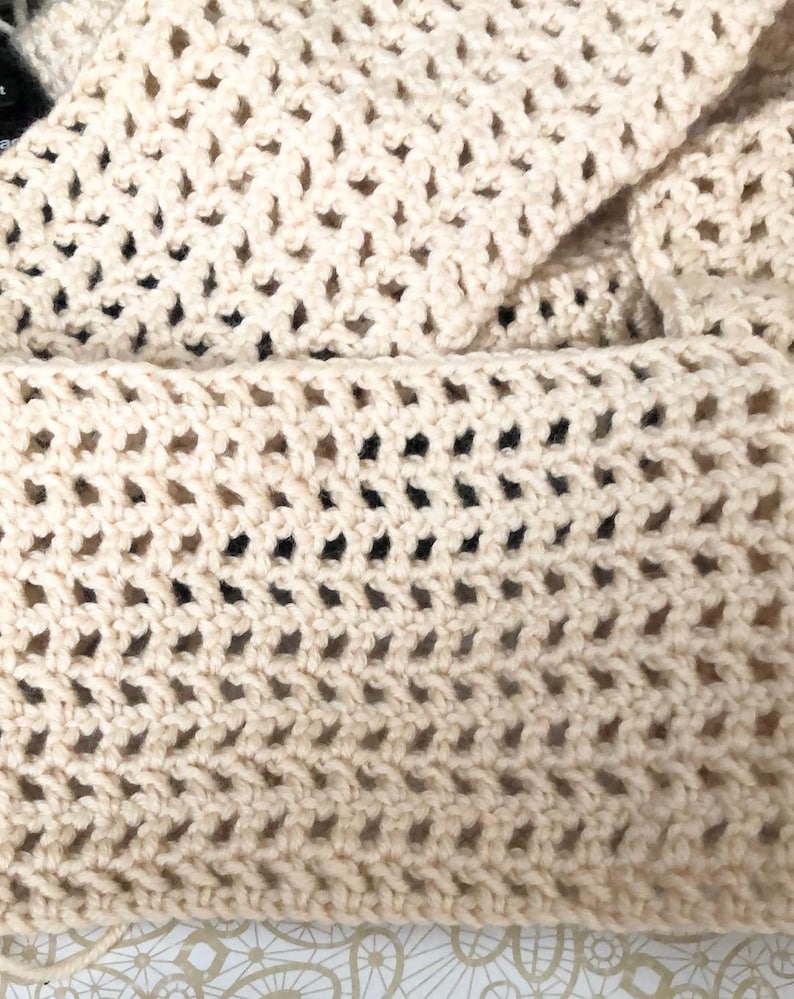 Slip Stitch Afghan Crochet Pattern: Beginner-Friendly Blanket Tutorial (PDF Download) image 7