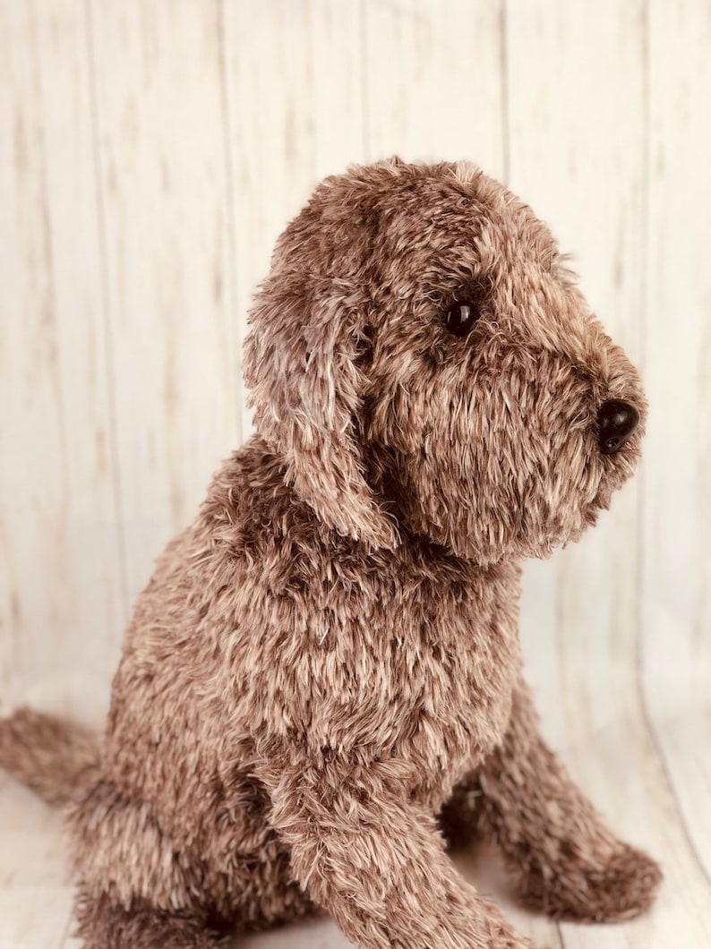 Goldendoodle Dog Crochet PATTERN, Crochet Puppy, Dog Crochet Pattern, Dog Pattern, Puppy Pattern, Crochet Pattern, amigurumi dog image 8