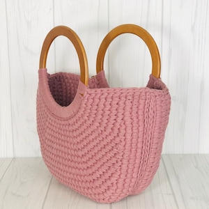 Tote crochet pattern, purse crochet pattern, handbag crochet pattern, bag crochet pattern image 3