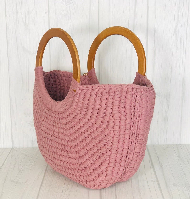 Tote crochet pattern, purse crochet pattern, handbag crochet pattern, bag crochet pattern image 3