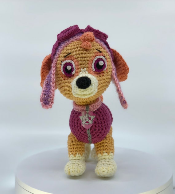 Paw Patrol Skye Crochet Toy Pattern English PDF Format Etsy Magnificent Paw Patrol Crochet Patterns Paw Patrol Skye Crochet Toy Pattern English PDF Format Etsy Magnificent Paw Patrol Crochet Patterns