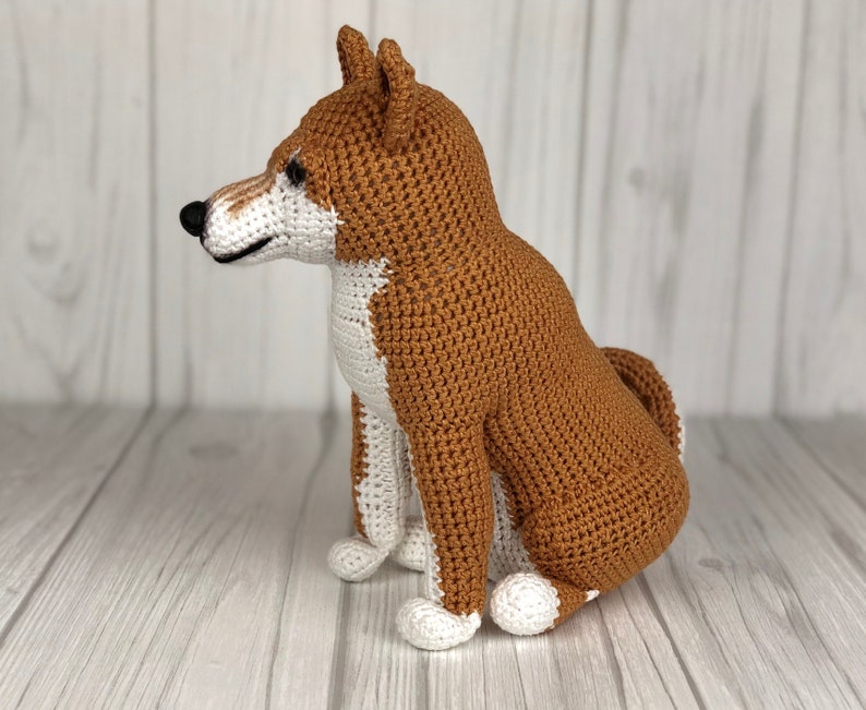 Shiba Inu Crochet Pattern Crochet Puppy Dog Crochet Pattern Etsy