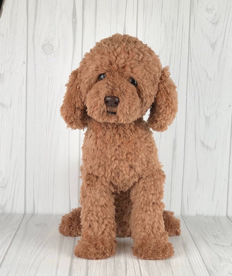 Red Poodle Crochet Pattern, Dog Crochet Pattern, Dog Pattern, Dog Crochet, Poodle Dog Crochet, Puppy Pattern, Crochet Pattern, amigurumi image 6