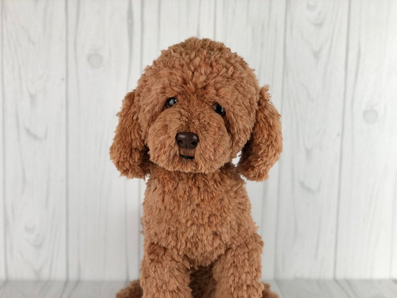 Red Poodle Crochet Pattern, Dog Crochet Pattern, Dog Pattern, Dog Crochet, Poodle Dog Crochet, Puppy Pattern, Crochet Pattern, amigurumi image 10