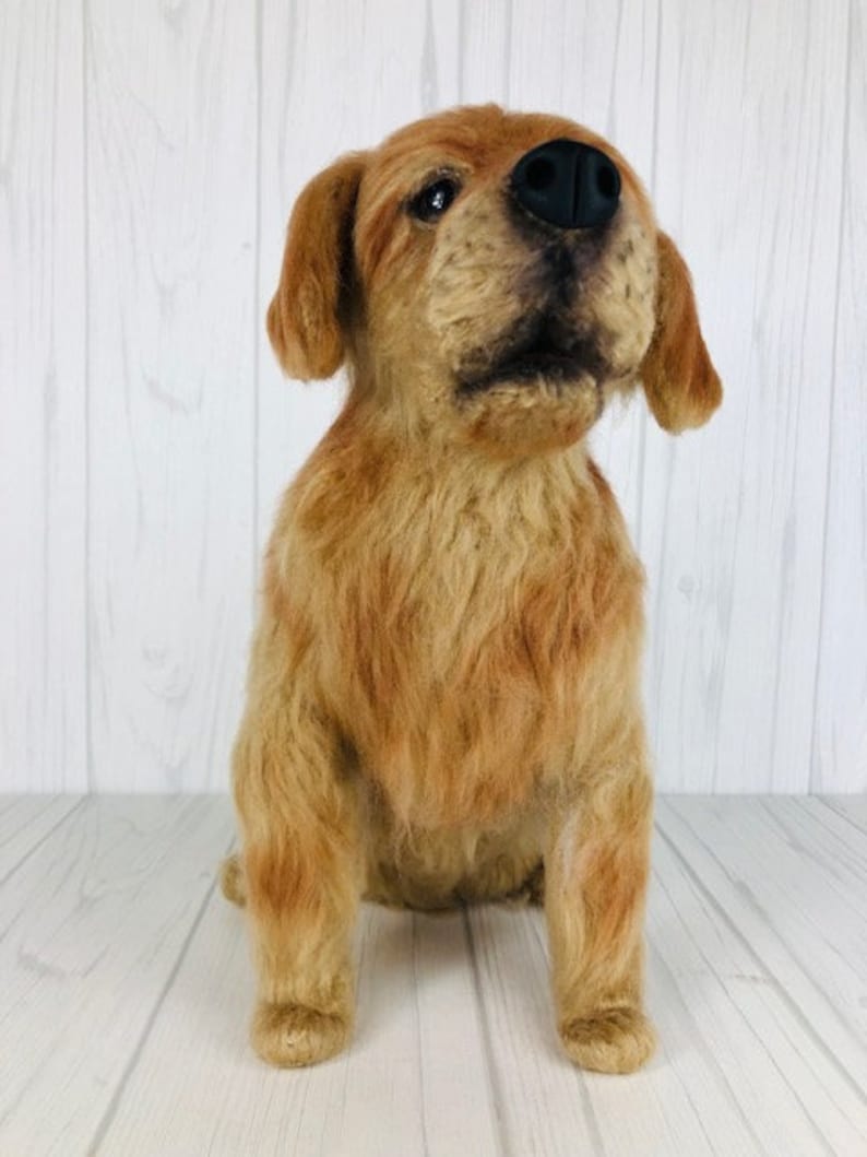 Wzór szydełkowy Golden Retriever, szczeniak szydełkowy, wzór szydełkowy psa, pies Golden Retriever, wzór szczeniaka, wzór szydełkowy, pies amigurumi zdjęcie 6