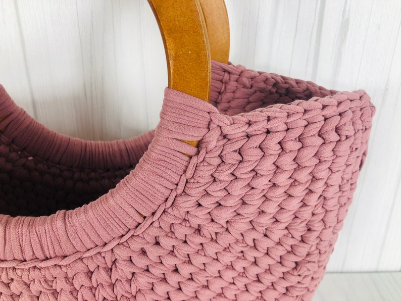 Tote crochet pattern, purse crochet pattern, handbag crochet pattern, bag crochet pattern image 2