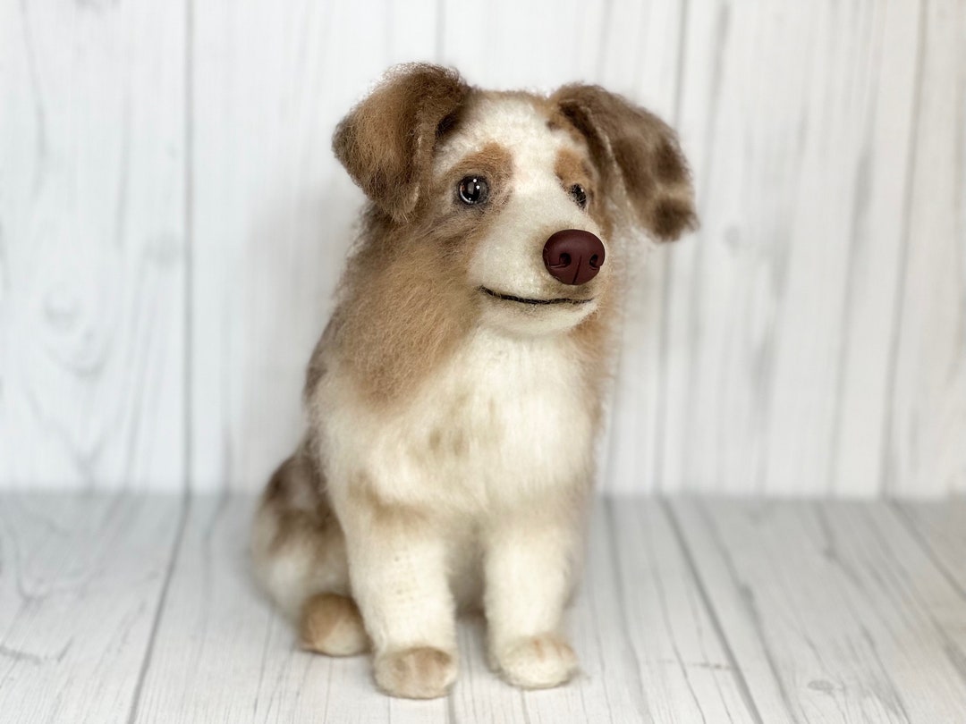 Blue merle australian shepherd stuffed animal hot sale