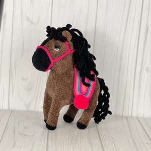 Horse Amigurumi Crochet Pattern: Plush Toy (PDF Pattern)