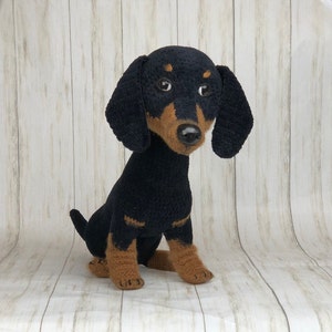 Dackel Häkelanleitung: Amigurumi Hündchen (PDF Pattern)