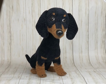 Dachshund Crochet Pattern: Amigurumi Puppy Dog (PDF Pattern)