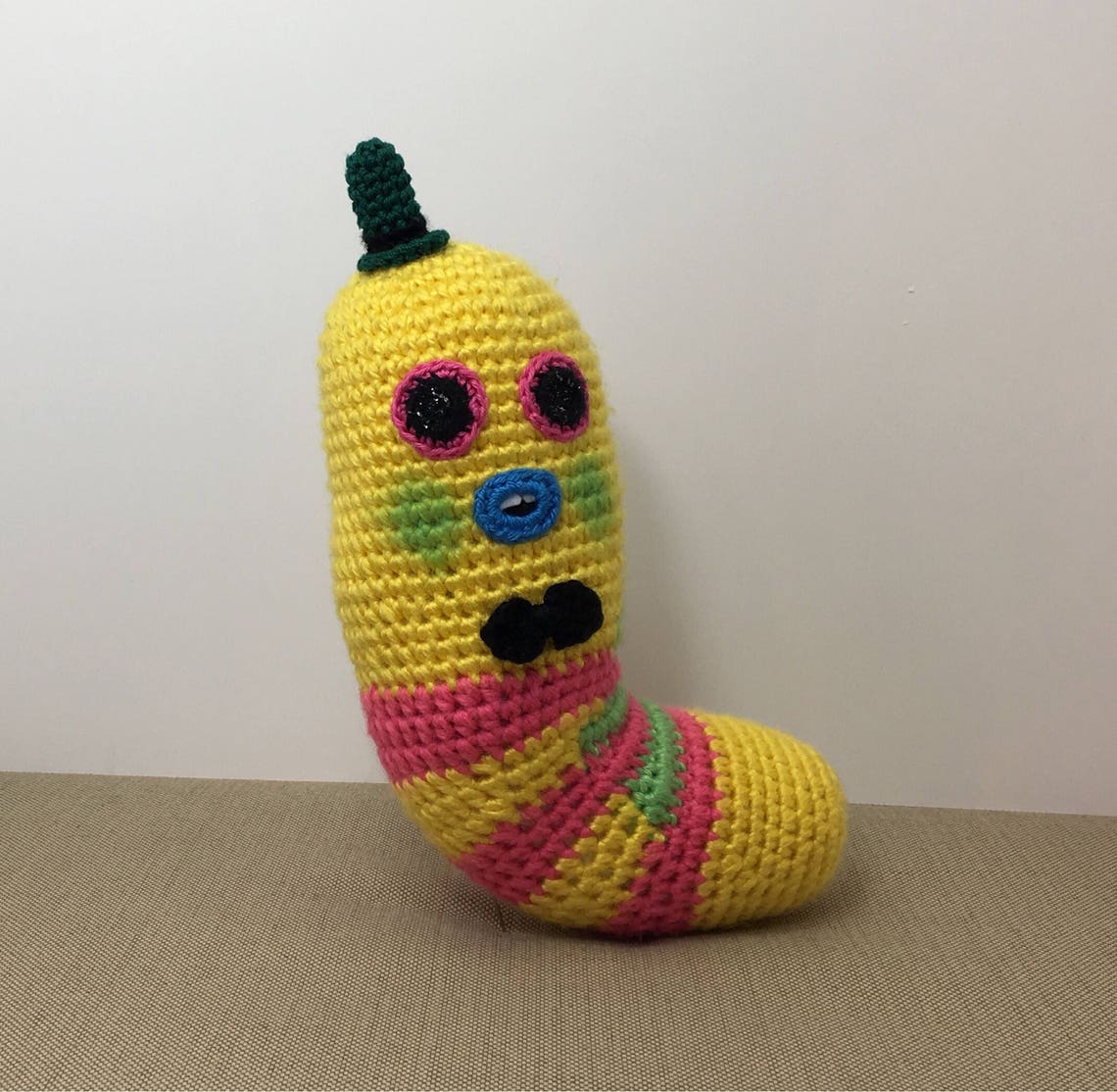 Mr. Dinkles crochet pattern PDF. English USA Etsy