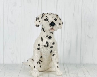 Dalmatian Crochet Pattern, Dalmatian dog Crochet Pattern, Dog Crochet Pattern, Puppy Crochet Pattern, Amigurumi Dog crochet pattern