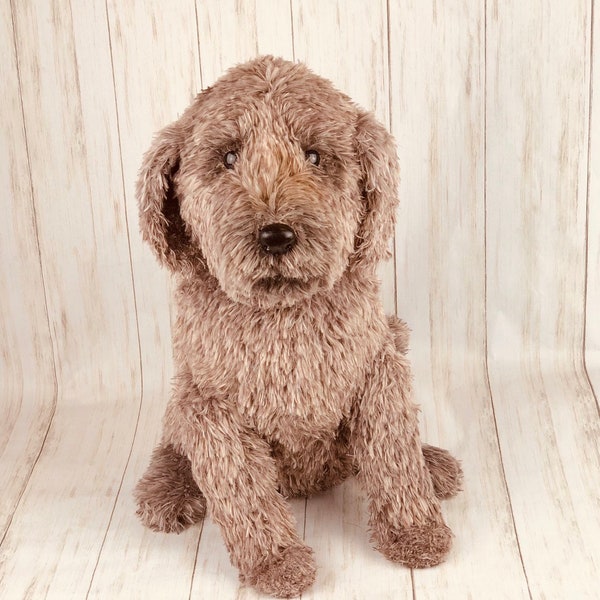 Goldendoodle Dog Crochet PATTERN, Crochet Puppy, Dog Crochet Pattern, Dog Pattern, Puppy Pattern, Crochet Pattern, amigurumi dog